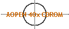AOPEN 40x CDROM