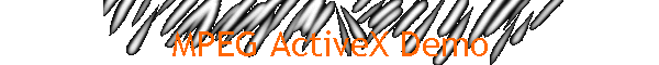 MPEG ActiveX Demo
